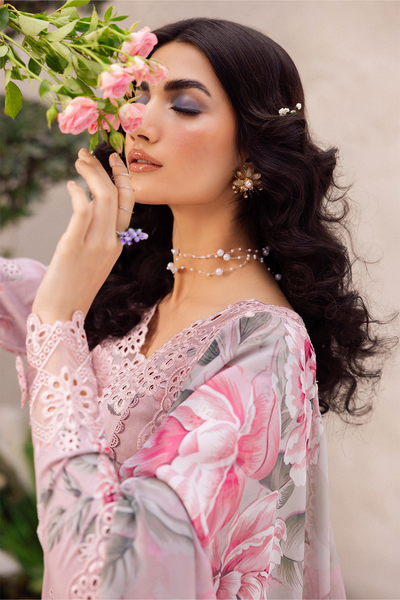 Iznik | Dahlia Embroidered Lawn | DL-09 -  Iznik Luxury - Original Designer Dress - House of Maryam
