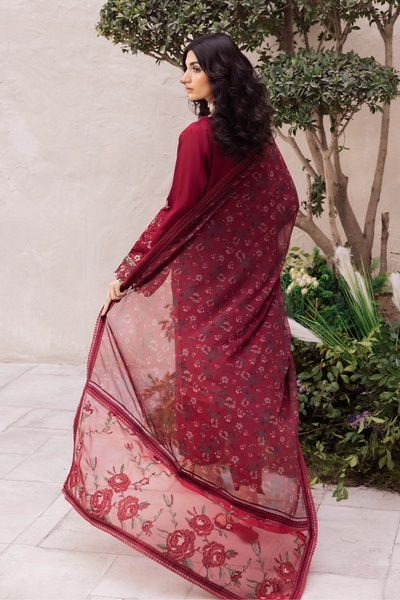Iznik | Dahlia Embroidered Lawn | DL-01 -  Iznik Luxury - Original Designer Dress - House of Maryam