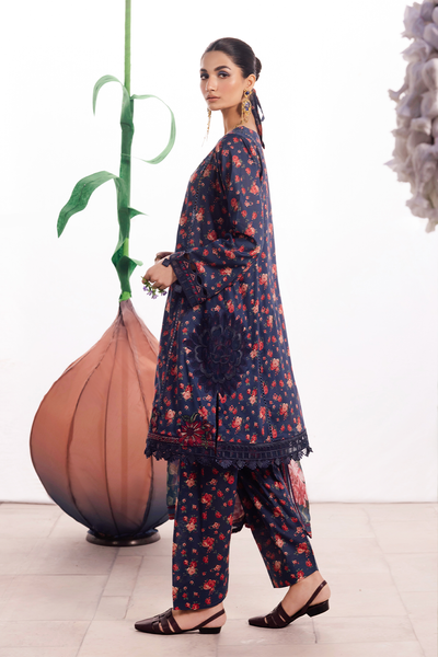 Iznik | Dahlia Embroidered Lawn | DL-07 -  Iznik Luxury - Original Designer Dress - House of Maryam
