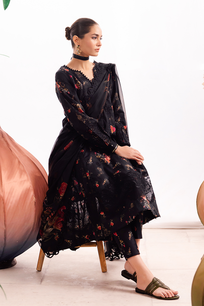 Iznik | Dahlia Embroidered Lawn | DL-08 -  Iznik Luxury - Original Designer Dress - House of Maryam