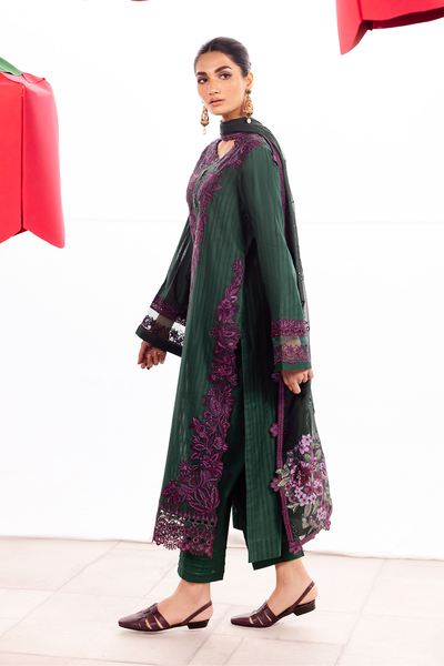 Iznik | Dahlia Embroidered Lawn | DL-02 -  Iznik Luxury - Original Designer Dress - House of Maryam