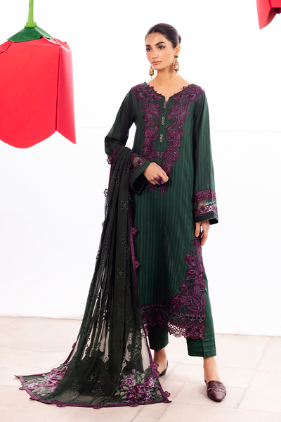 Iznik | Dahlia Embroidered Lawn | DL-02 -  Iznik Luxury - Original Designer Dress - House of Maryam
