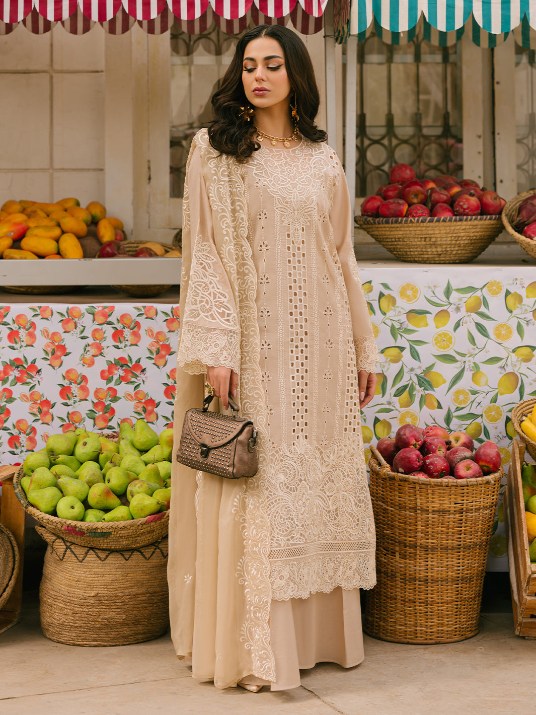 Mahnur | Mahrukh Eid Edit 24 | JADE ELEGANCE -  Mahnur Luxury - Original Designer Dress - House of Maryam