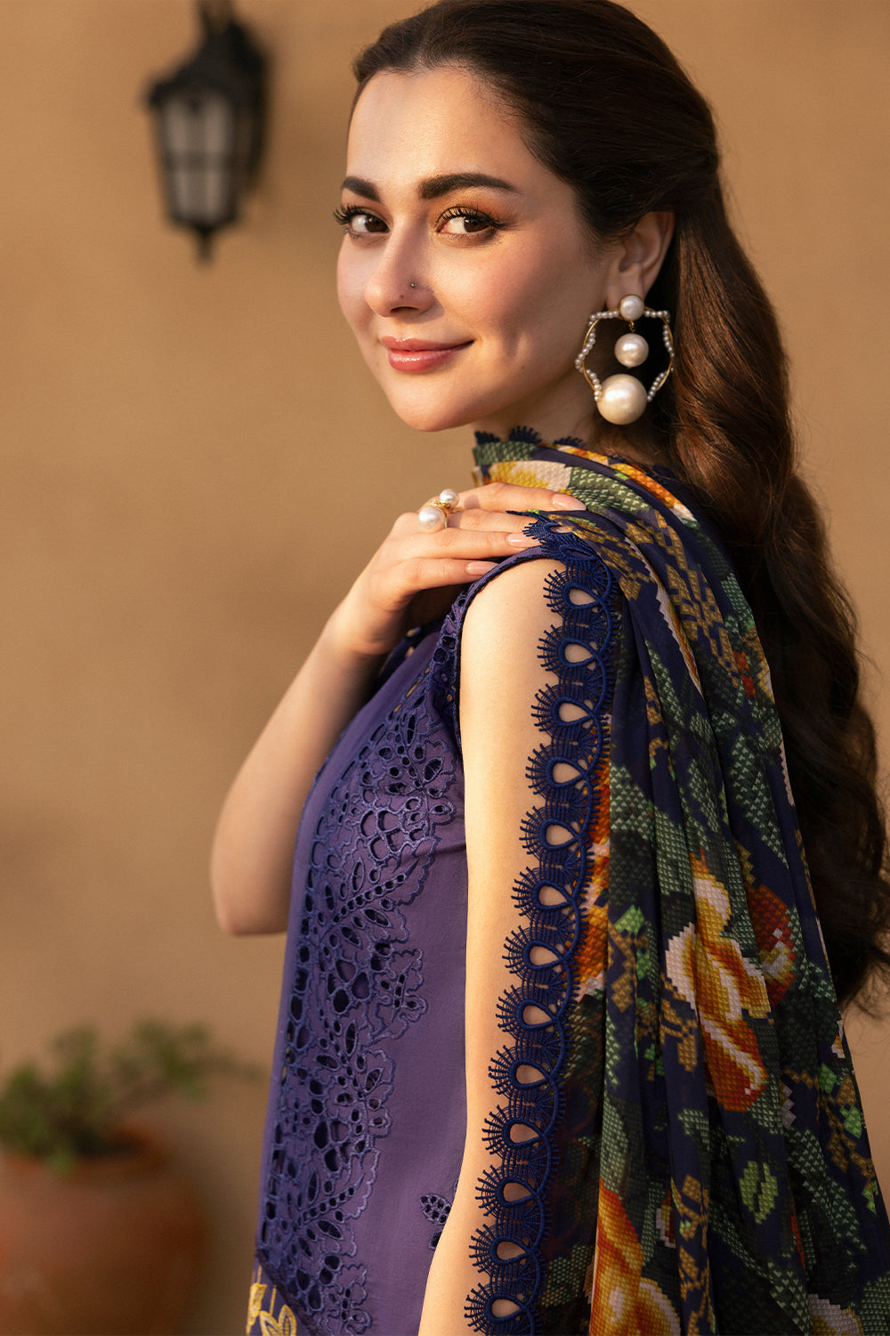 Saira Rizwan | Luxury Lawn 25 | AIMEE-SRL25-01 -  Saira Rizwan Ladies Clothes - Original Designer Dress - House of Maryam