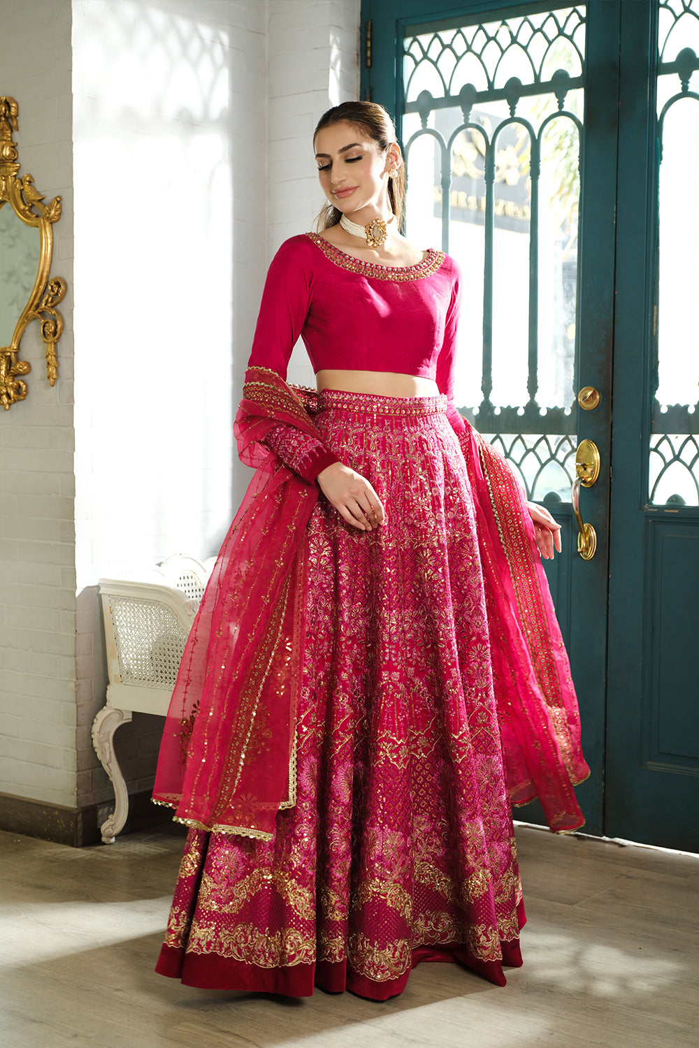Saira Rizwan | Naqsh Festive | SRN24-04 Sharmas -  Saira Rizwan Bridal - Original Designer Dress - House of Maryam