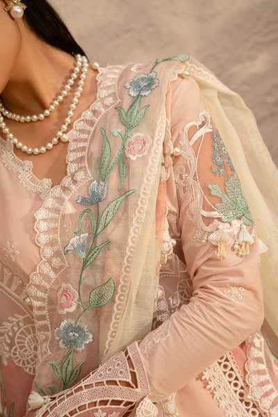 Saira Rizwan | Luxury Lawn 25 | FREYA-SRL25-09 -  Saira Rizwan Ladies Clothes - Original Designer Dress - House of Maryam