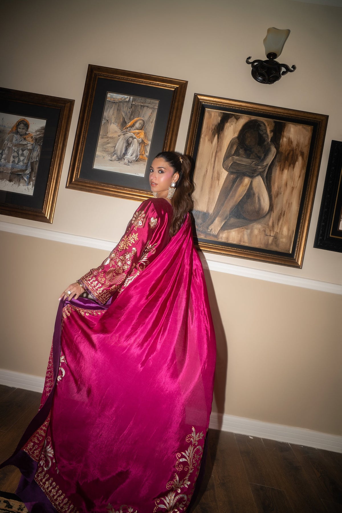The Pink Tree Company | Blockem Formals | MAGENTA MEDLEY, image 2