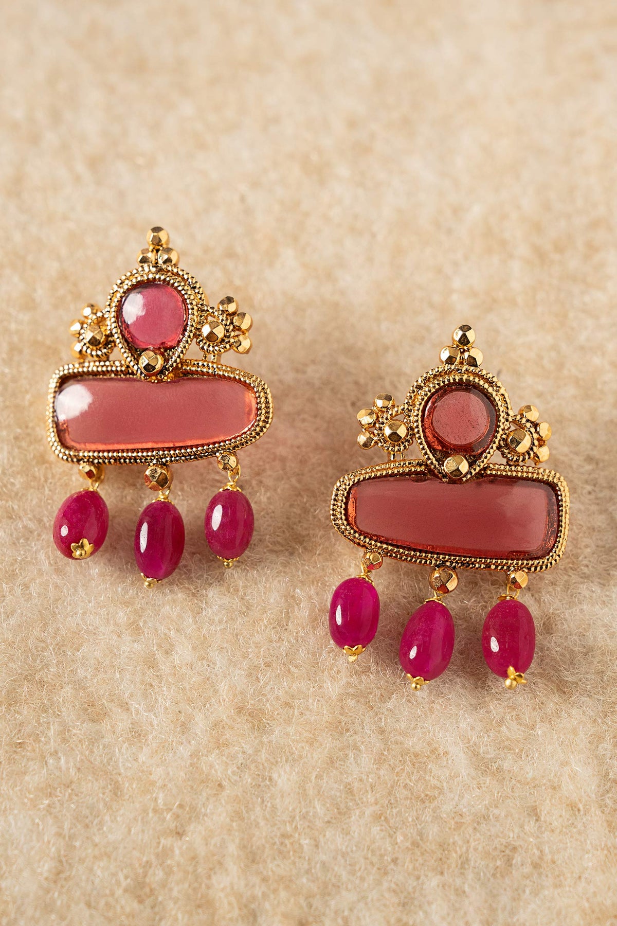 Jewellery | MB | Onyrella Studs by Maria B