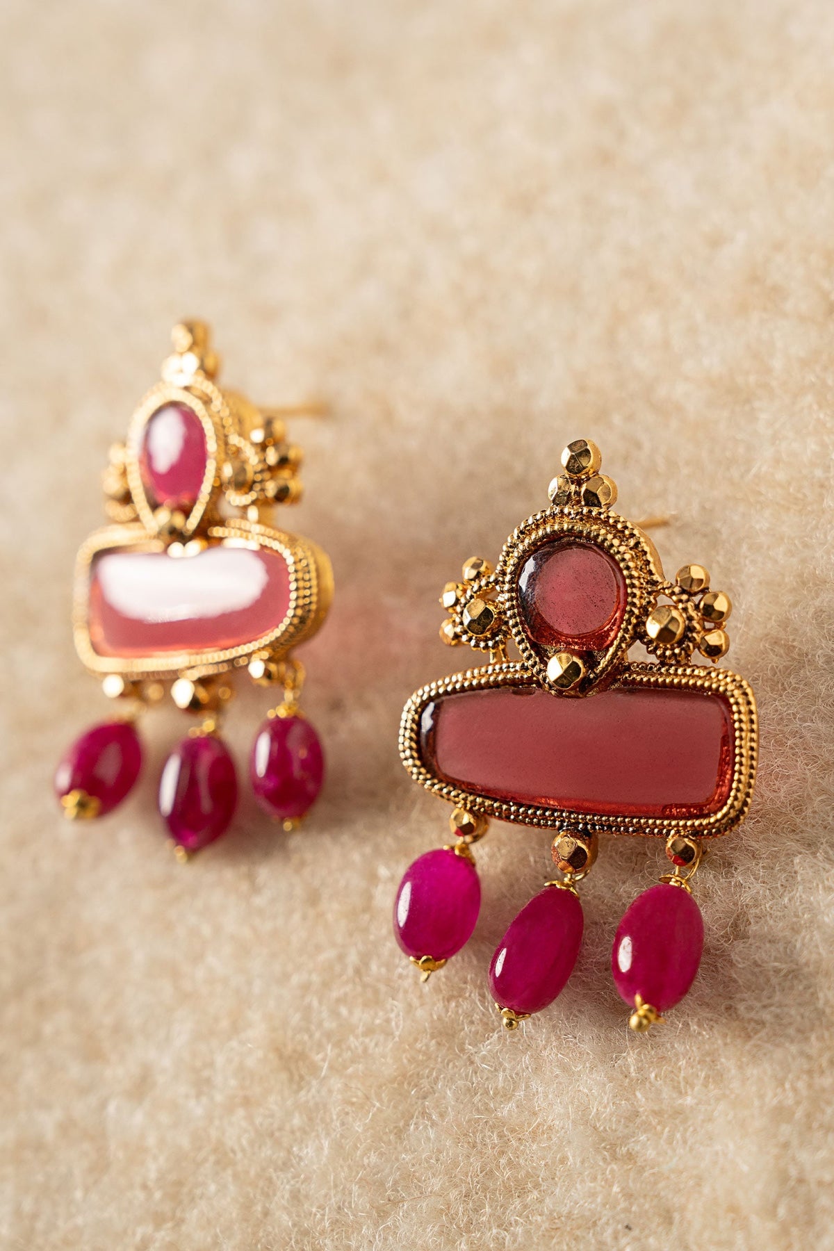 Jewellery | MB | Onyrella Studs by Maria B, image 2
