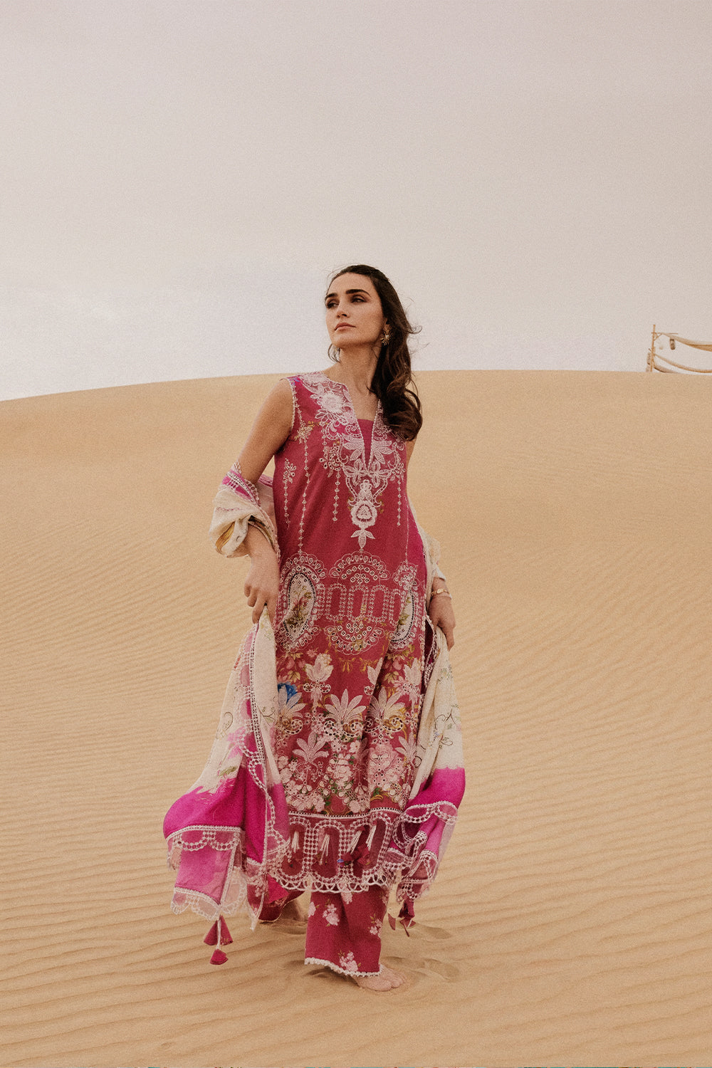 Saira Rizwan | Luxury Lawn 26 | ZUMAR-SRL26-02, image 4