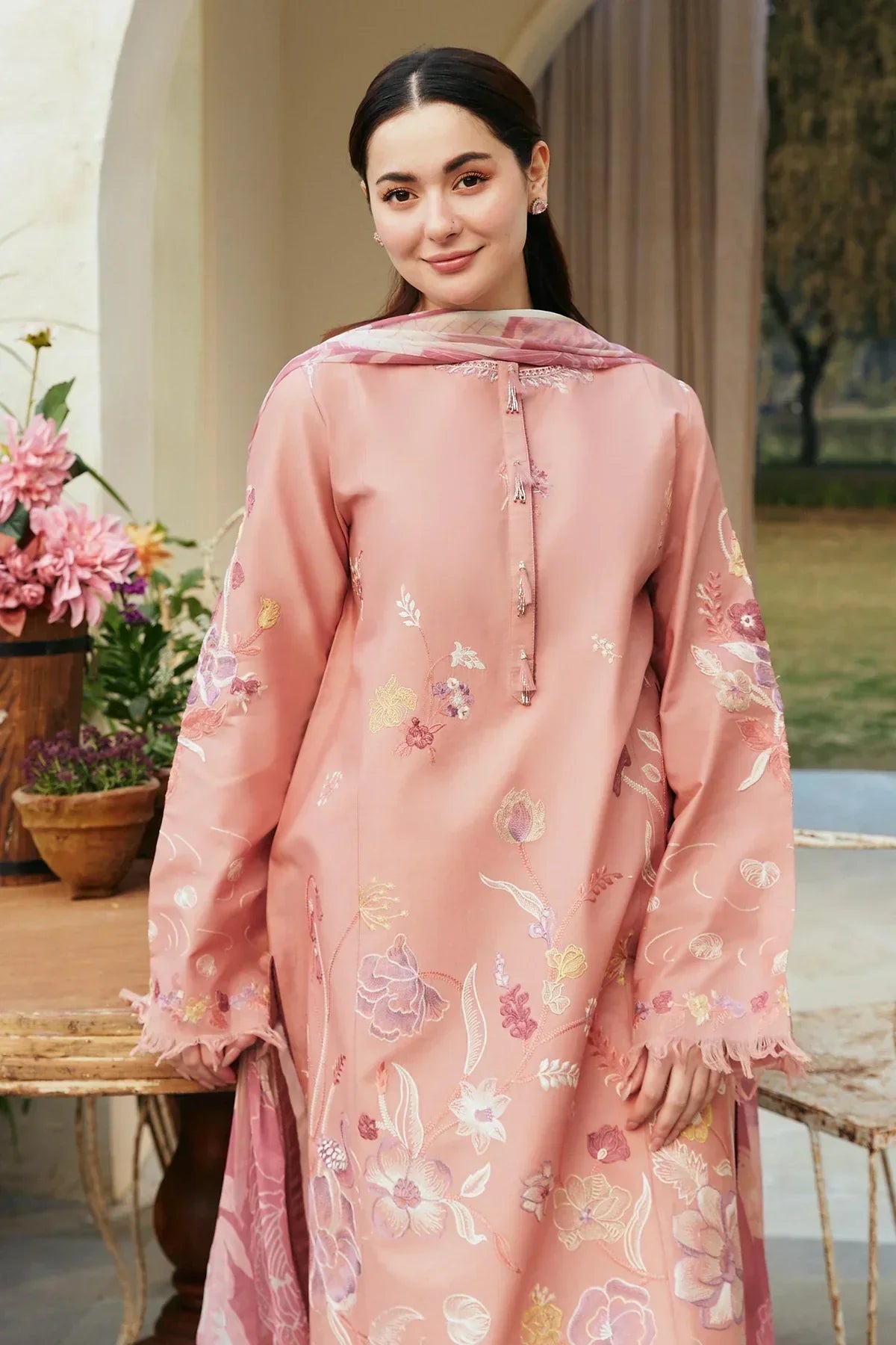 Zara Shahjahan | Coco Lawn 24 | JABEEN-6A by Designer Zara Shahjahan - House of Maryam - Pakistani Designer Ethnic Wear in {{ shop.shopifyCountryName }}