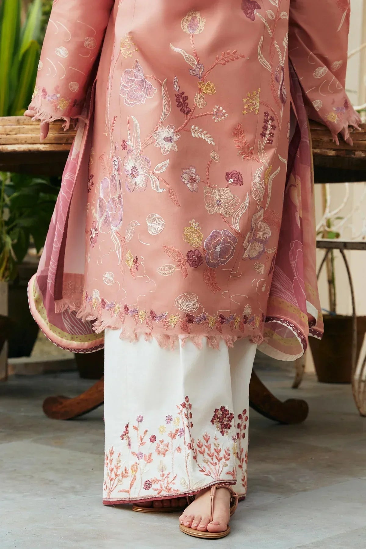 Zara Shahjahan | Coco Lawn 24 | JABEEN-6A by Designer Zara Shahjahan - House of Maryam - Pakistani Designer Ethnic Wear in {{ shop.shopifyCountryName }}