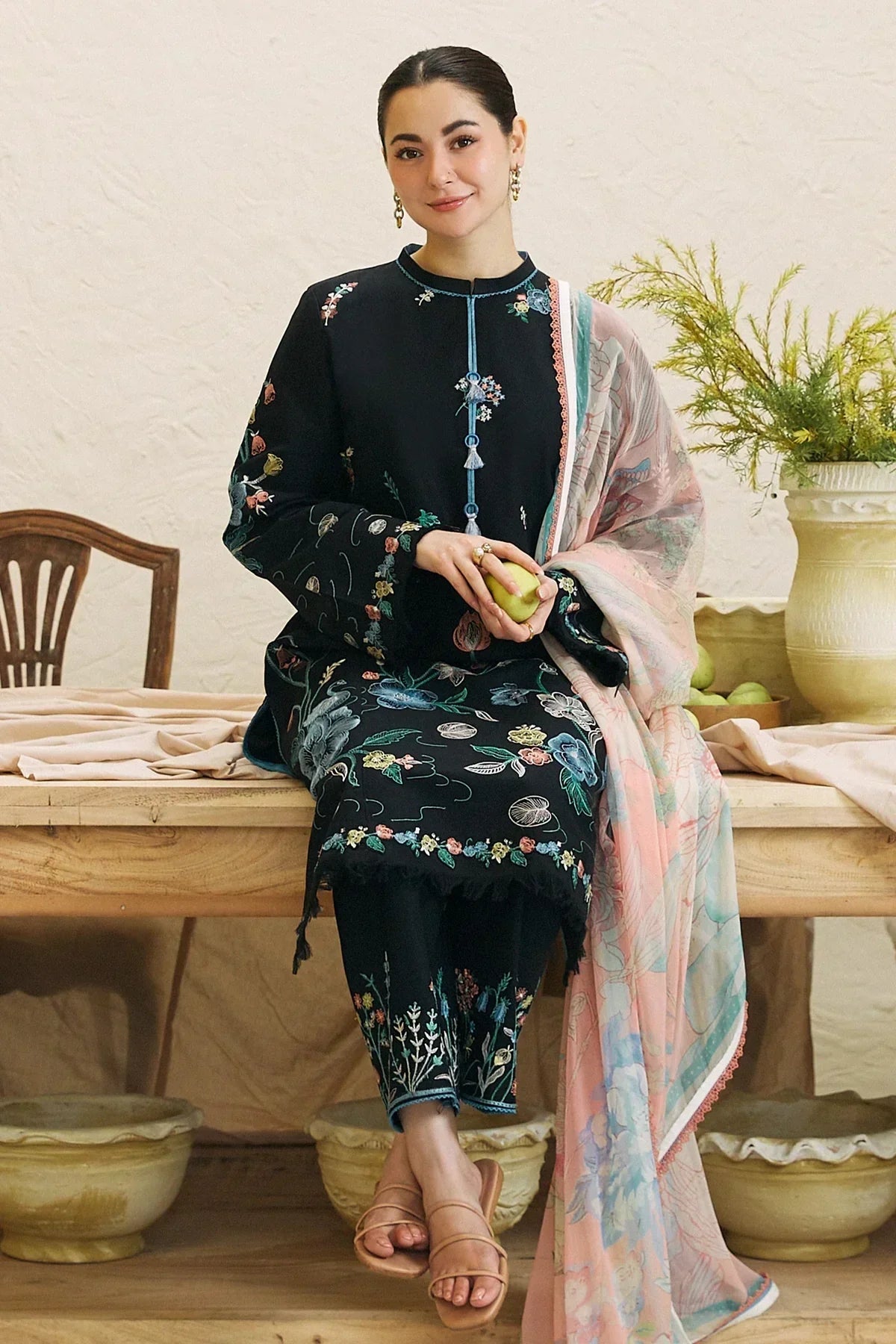 Zara Shahjahan | Coco Lawn 24 | JABEEN-6B -  Zara Shahjahan Luxury - Original Designer Dress - House of Maryam