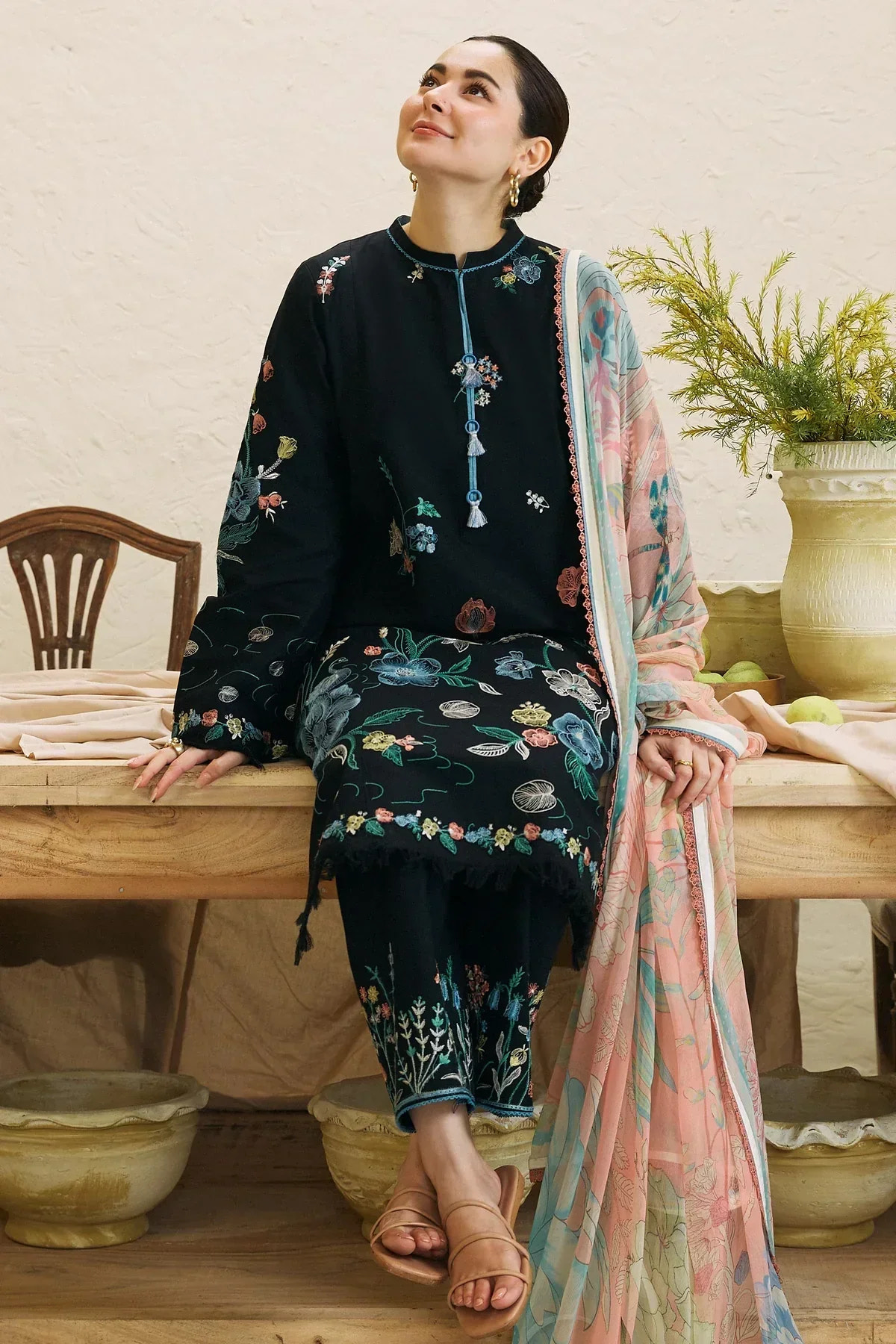 Zara Shahjahan | Coco Lawn 24 | JABEEN-6B -  Zara Shahjahan Luxury - Original Designer Dress - House of Maryam