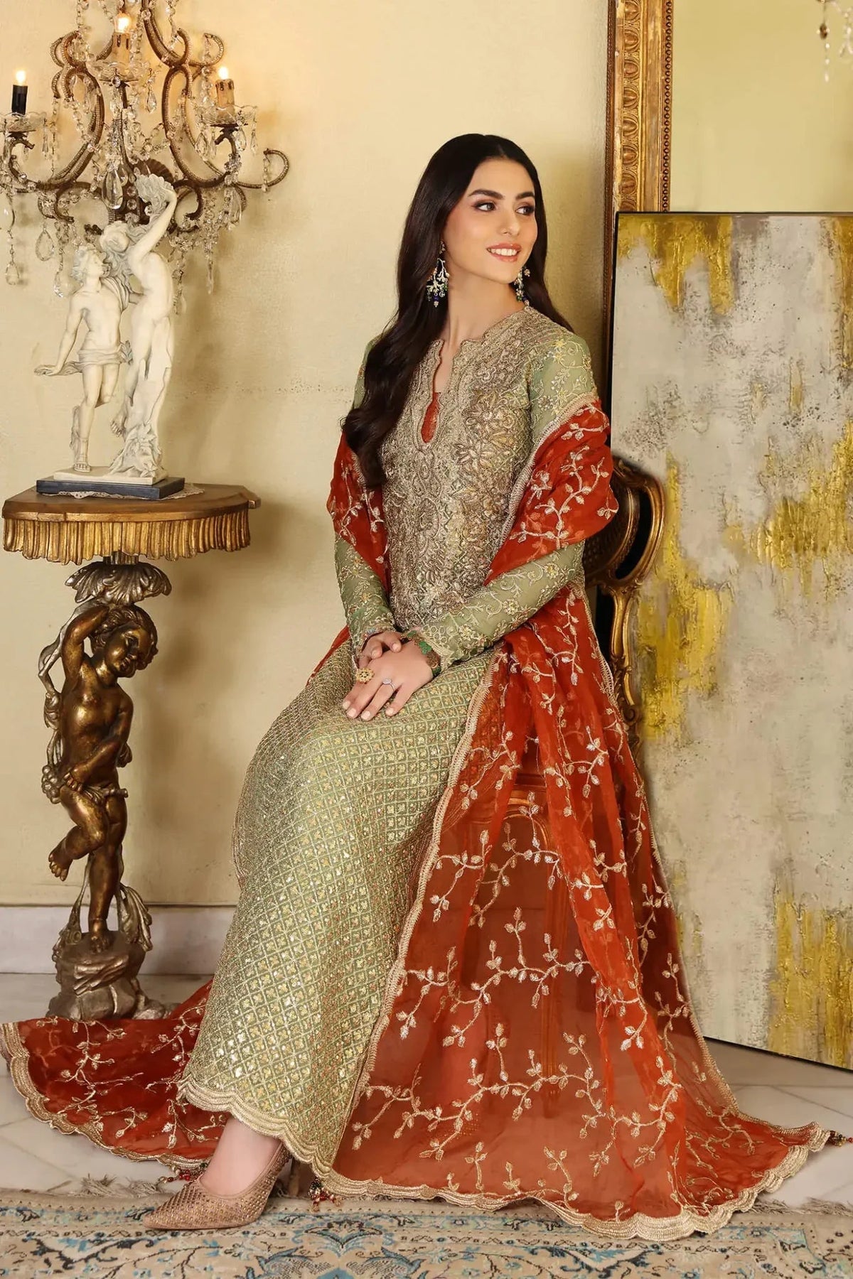 Musferah Saad | Enchante Formals | Jade Elegance, image 8