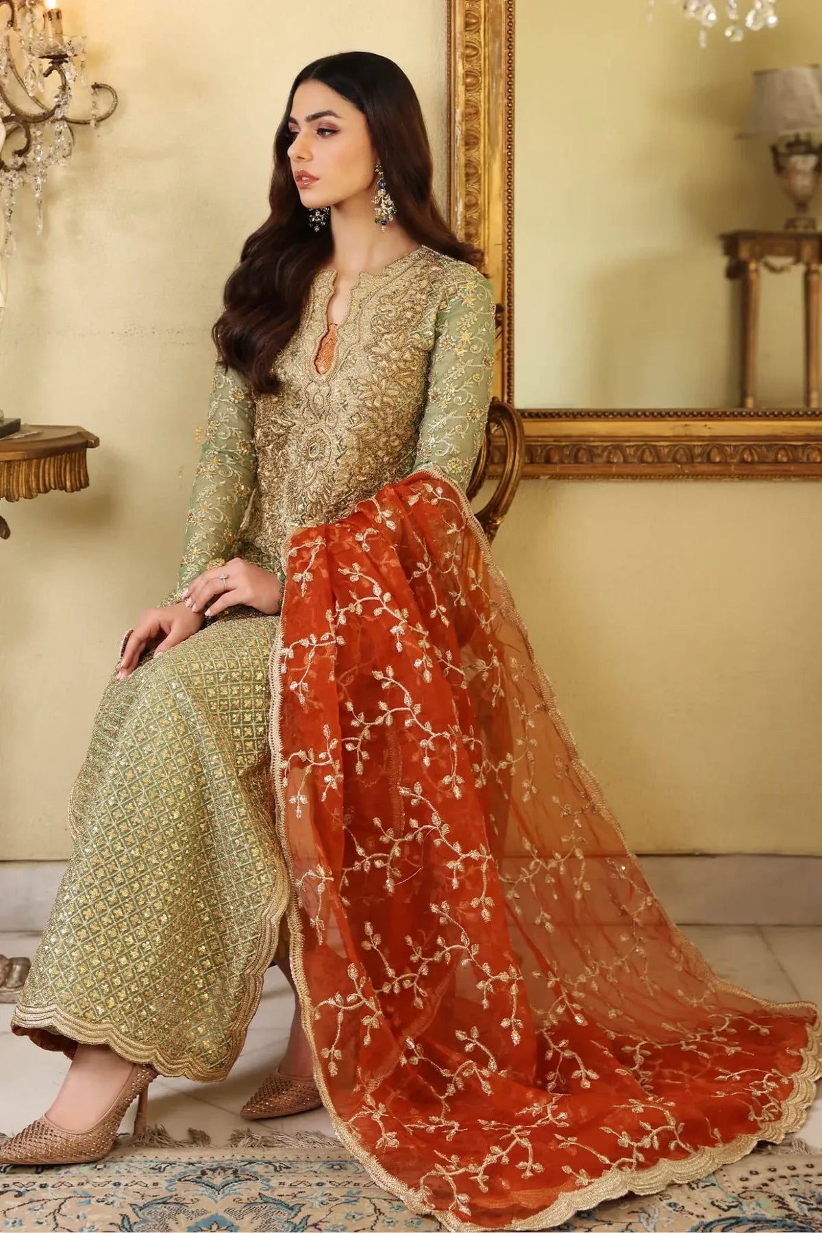 Musferah Saad | Enchante Formals | Jade Elegance, image 7
