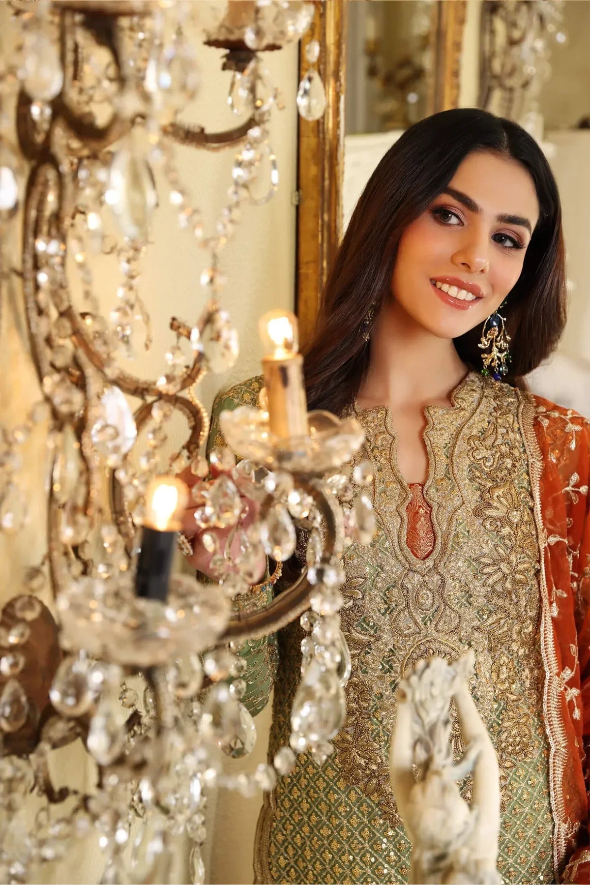 Musferah Saad | Enchante Formals | Jade Elegance, image 5