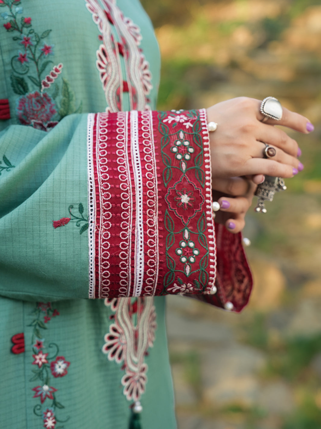 Hemstitch | The Garden Lawn | Jade-4