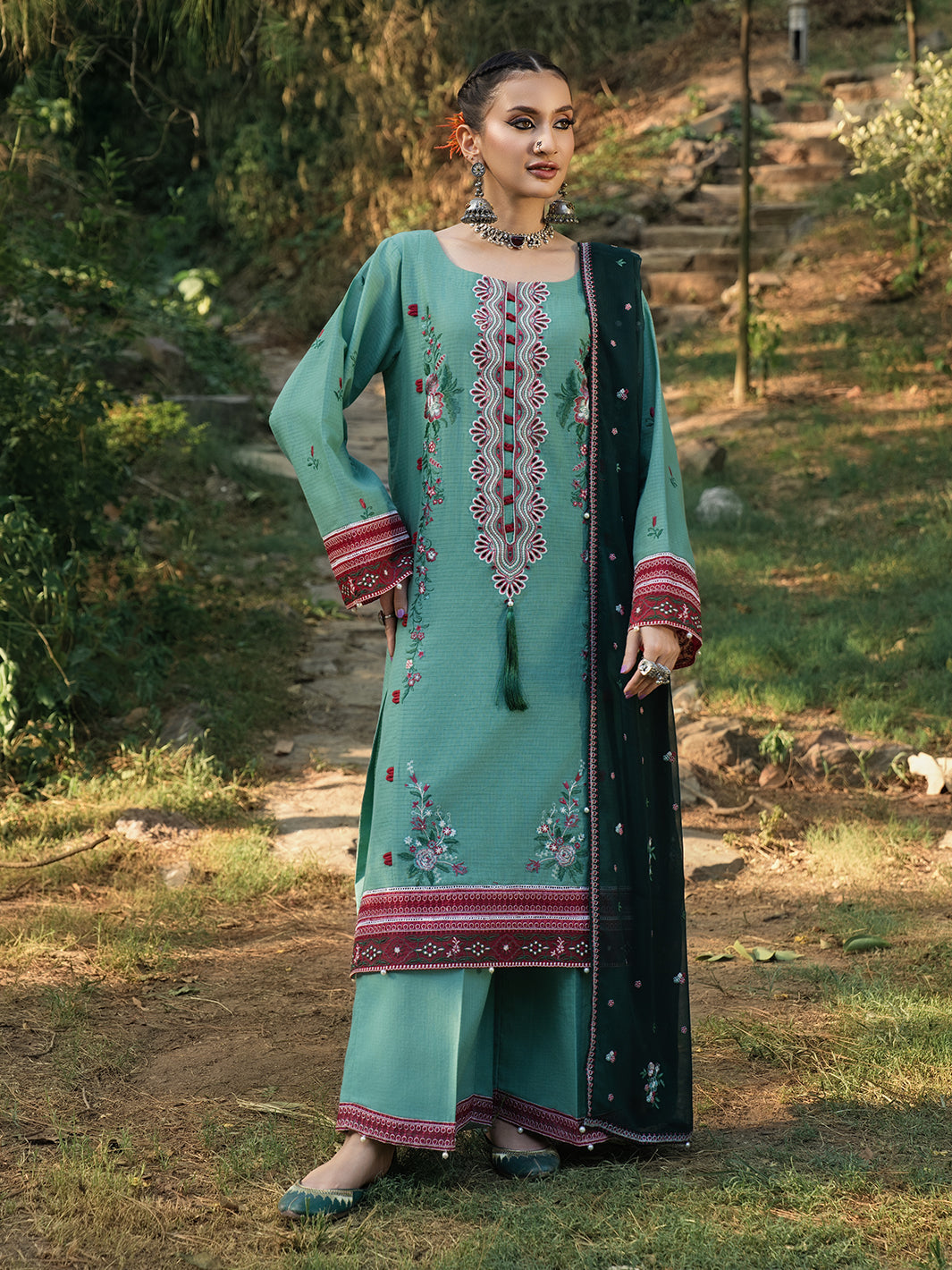 Hemstitch | The Garden Lawn | Jade