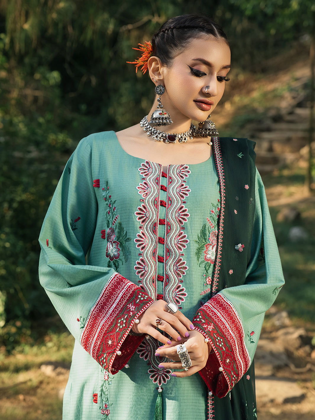 Hemstitch | The Garden Lawn | Jade-3