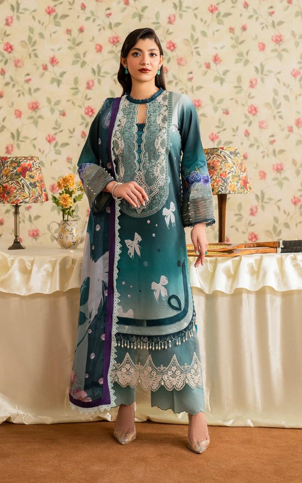 Asifa and Nabeel | Meraki Vintage 25 | Jal (MVL25-09) -  Asifa and Nabeel Ladies Clothes - Original Designer Dress - House of Maryam
