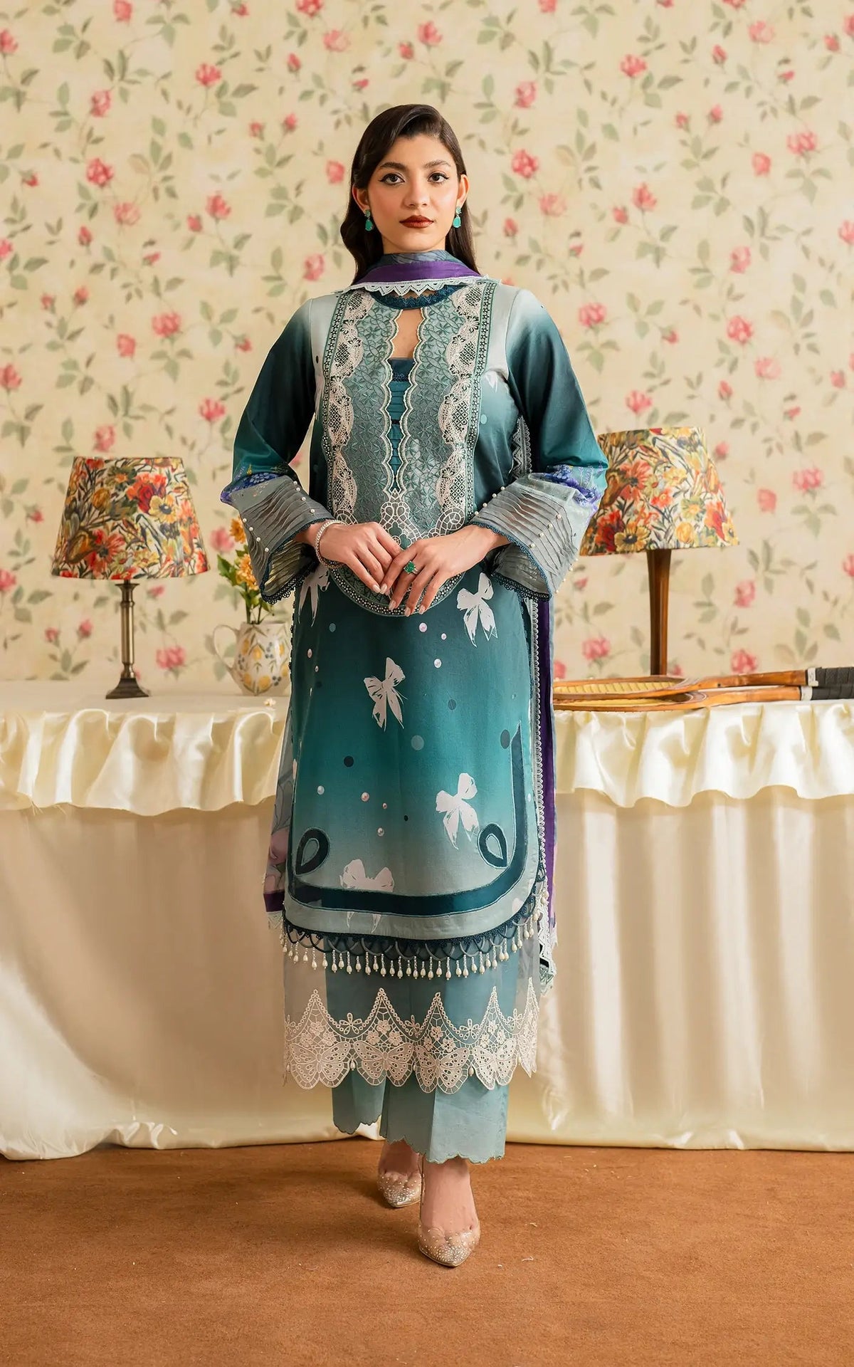 Asifa and Nabeel | Meraki Vintage 25 | Jal (MVL25-09) -  Asifa and Nabeel Ladies Clothes - Original Designer Dress - House of Maryam