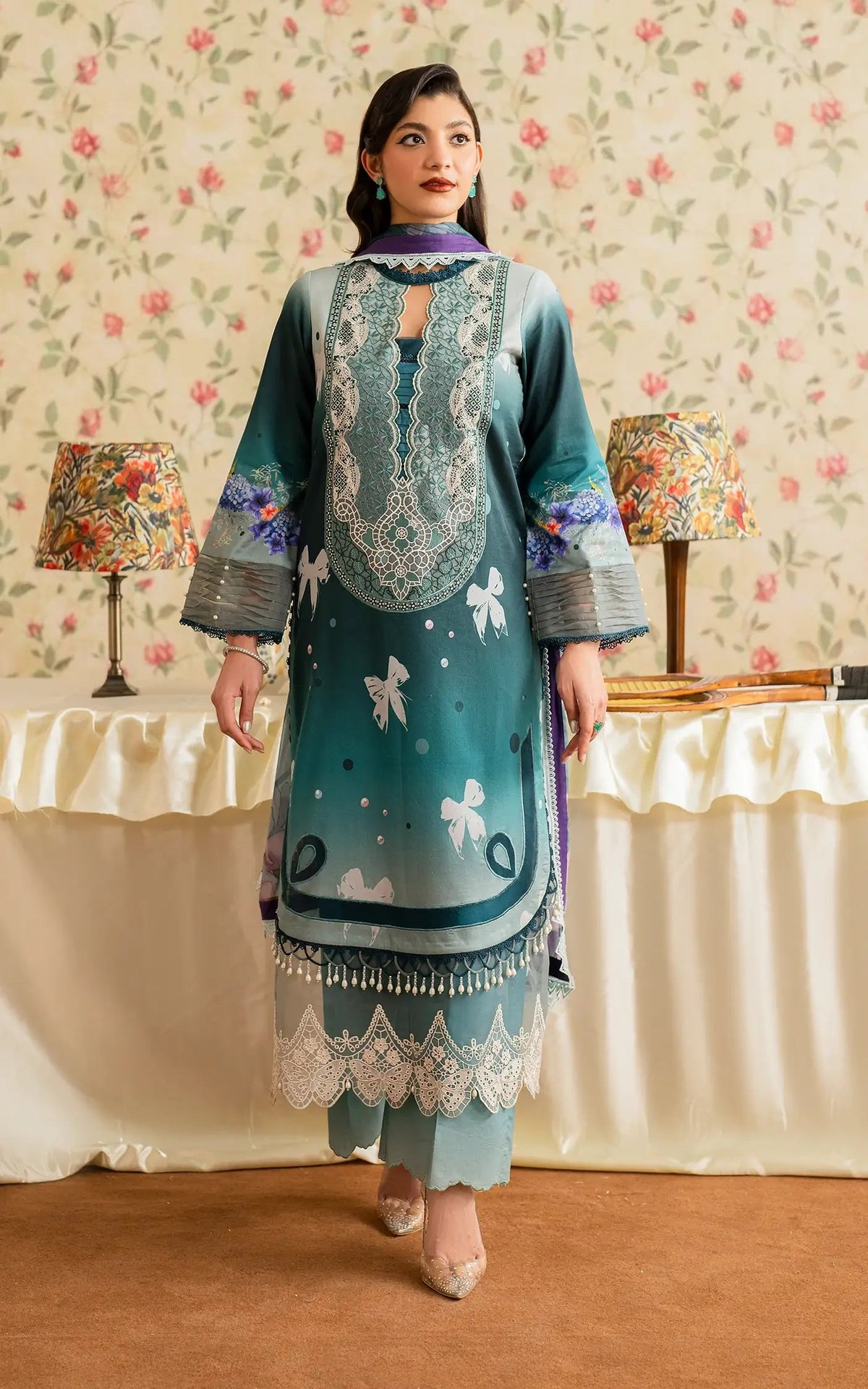 Asifa and Nabeel | Meraki Vintage 25 | Jal (MVL25-09) -  Asifa and Nabeel Ladies Clothes - Original Designer Dress - House of Maryam