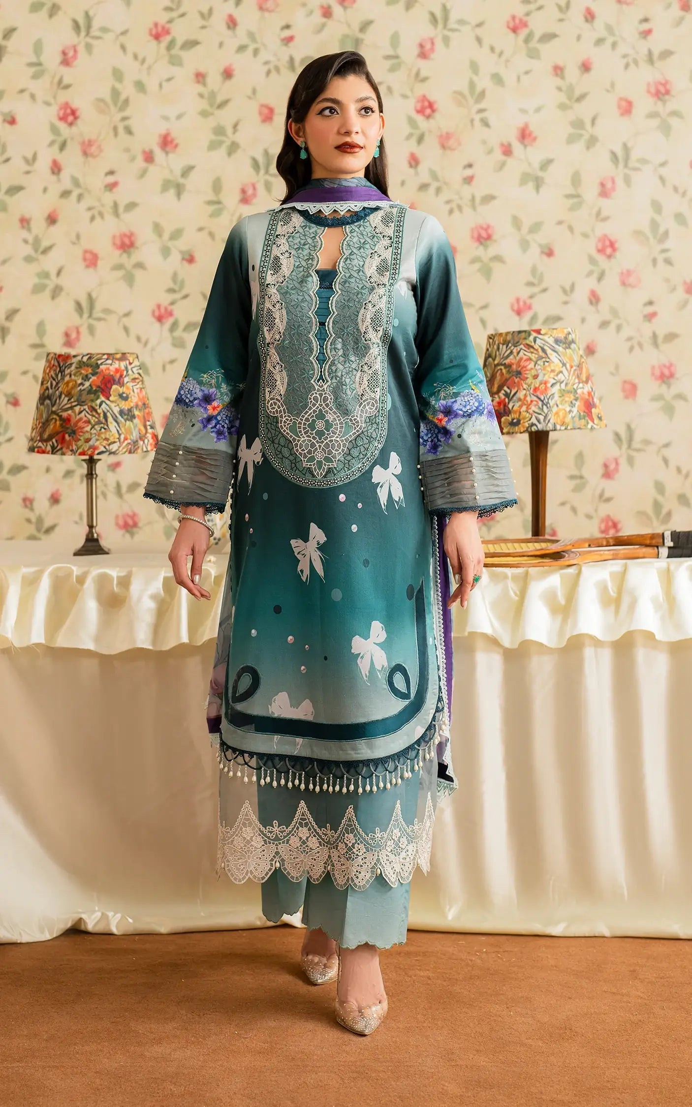 Asifa and Nabeel | Meraki Vintage 25 | Jal (MVL25-09) -  Asifa and Nabeel Ladies Clothes -  House of Maryam