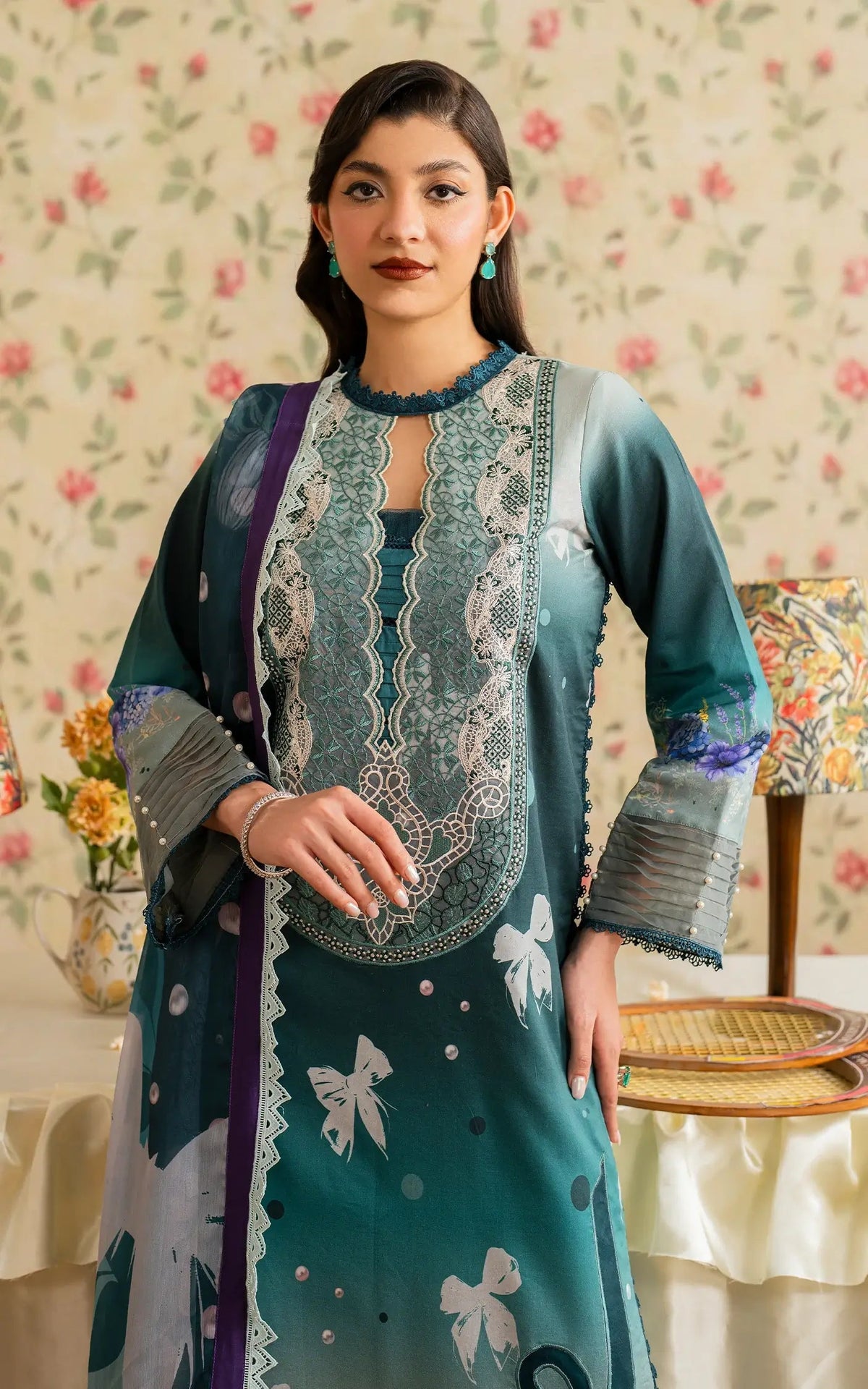 Asifa and Nabeel | Meraki Vintage 25 | Jal (MVL25-09) -  Asifa and Nabeel Ladies Clothes - Original Designer Dress - House of Maryam