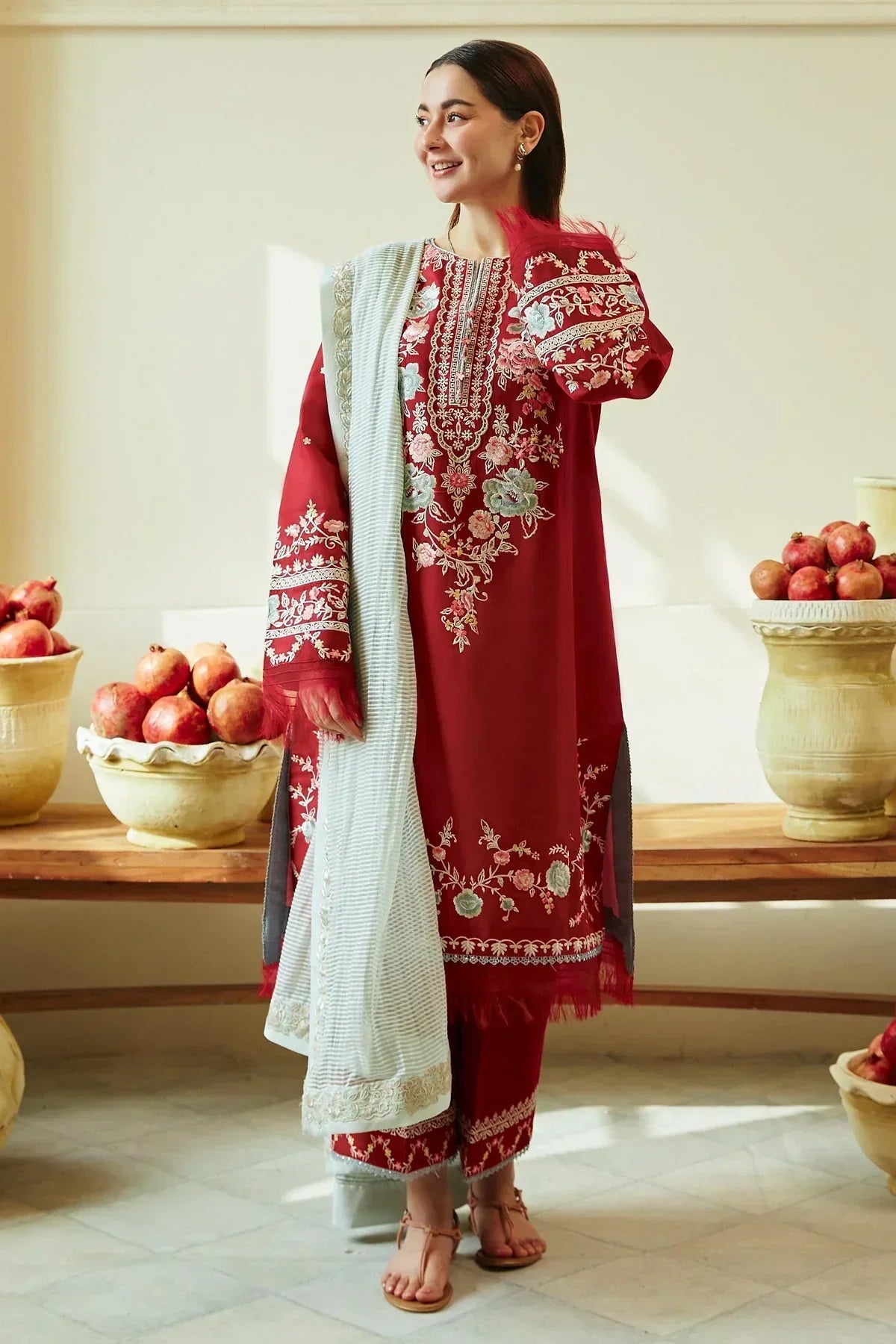 Zara Shahjahan | Coco Lawn 24 | JANAAN-7A -  Zara Shahjahan Luxury - Original Designer Dress - House of Maryam
