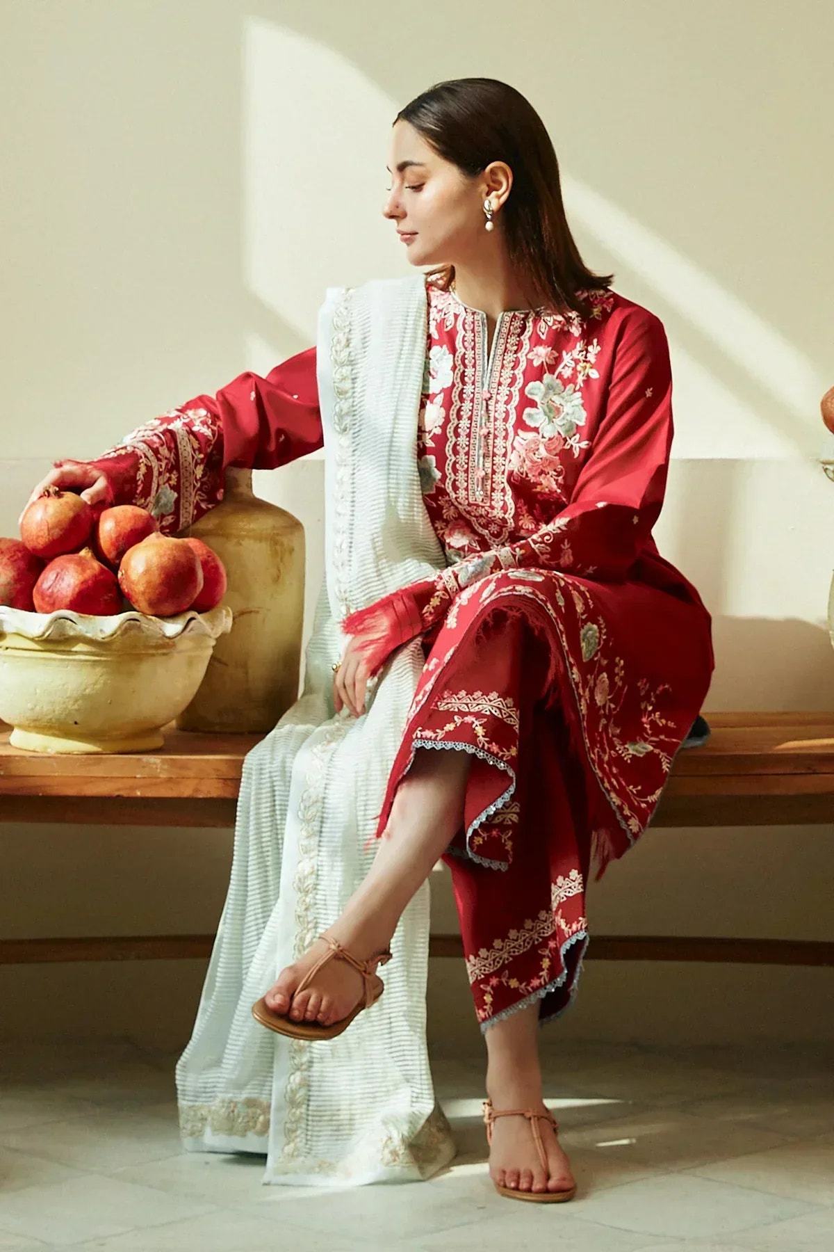 Zara Shahjahan | Coco Lawn 24 | JANAAN-7A -  Zara Shahjahan Luxury - Original Designer Dress - House of Maryam