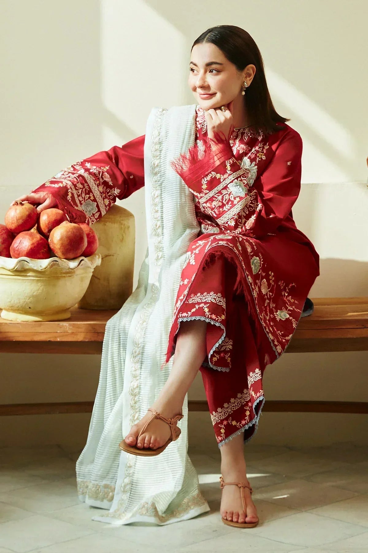 Zara Shahjahan | Coco Lawn 24 | JANAAN-7A by Designer Zara Shahjahan - House of Maryam - Pakistani Designer Ethnic Wear in {{ shop.shopifyCountryName }}