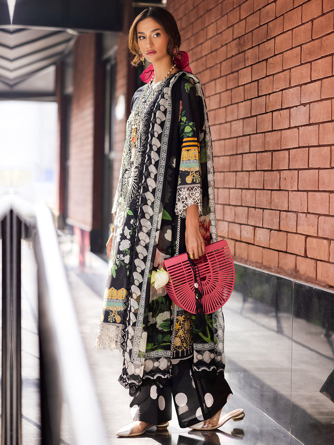 Mahnur | After Hours Luxury Lawn 25 | Jellybean Joy -  Mahnur Ladies Clothes - Original Designer Dress - House of Maryam