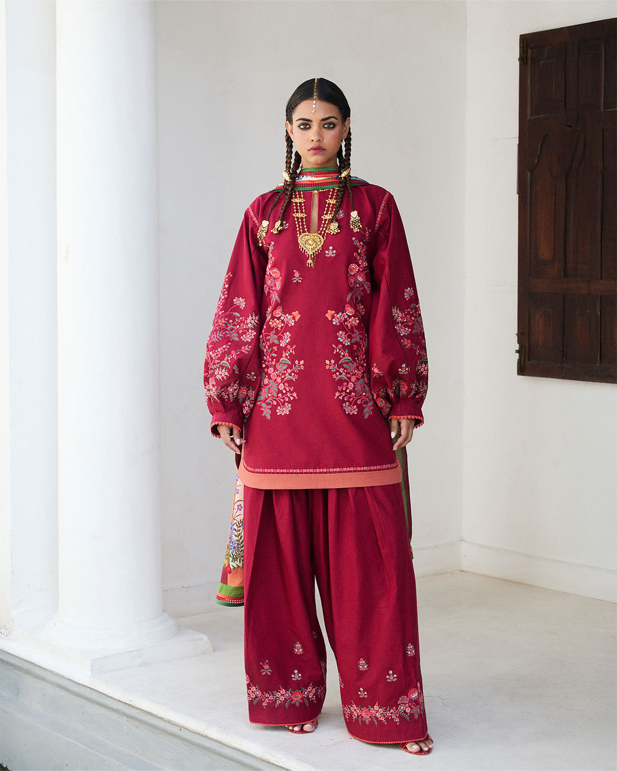 Jugnu | SS 25 | Kunar -  Jugnu Ladies Clothes - Original Designer Dress - House of Maryam