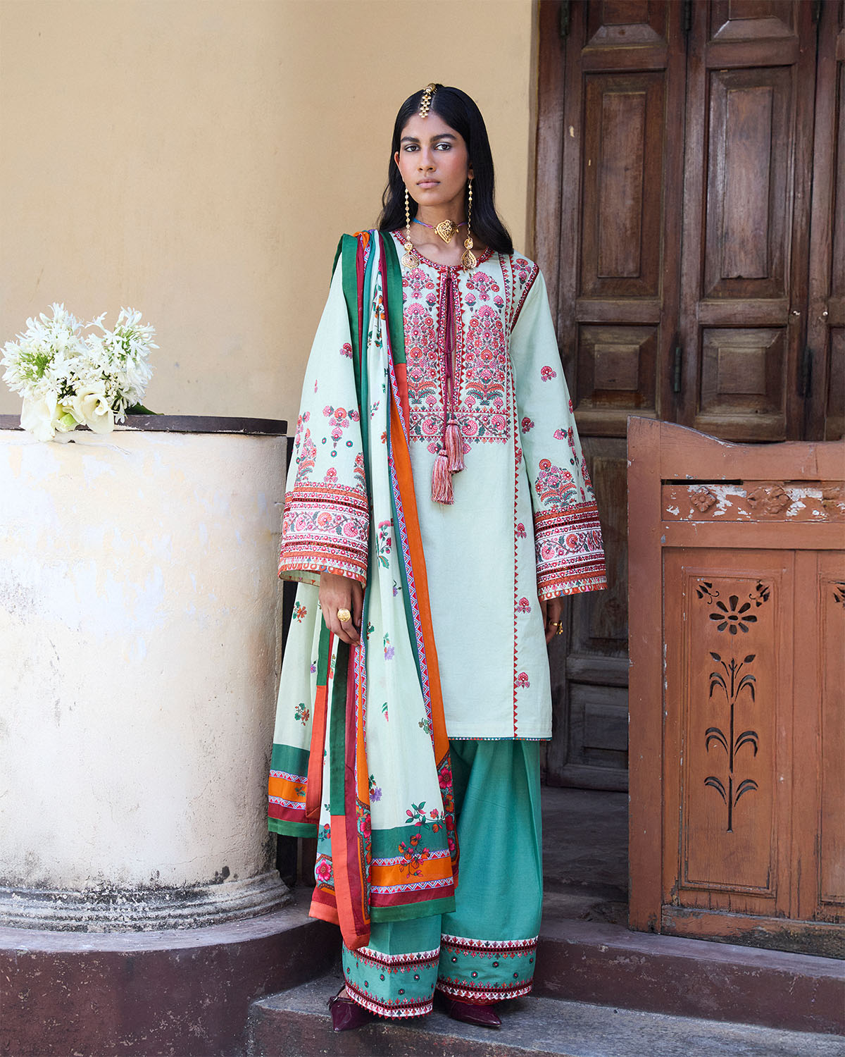 Jugnu | SS 25 | Rupal -  Jugnu Ladies Clothes - Original Designer Dress - House of Maryam