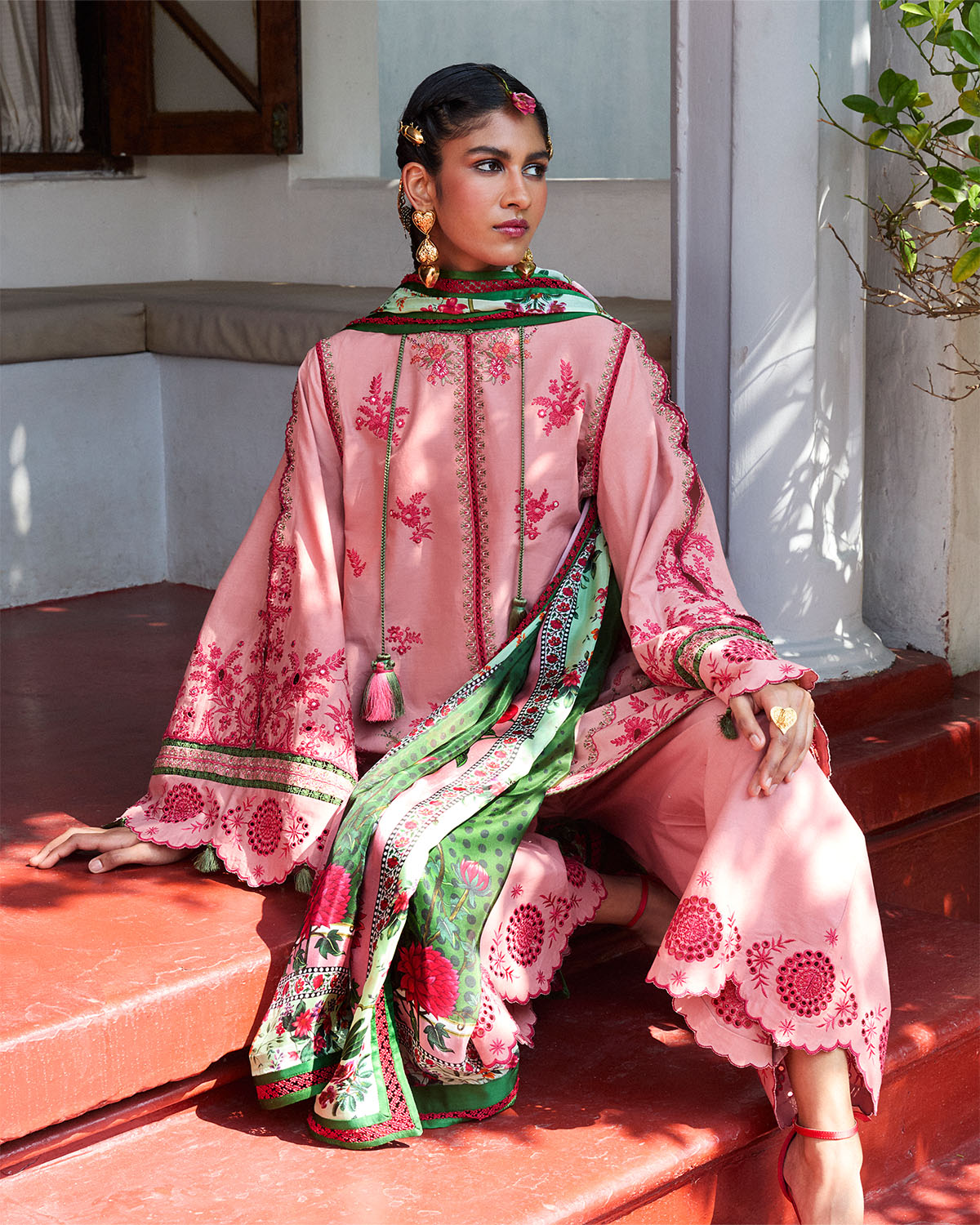 Jugnu | SS 25 | Ravi -  Jugnu Ladies Clothes - Original Designer Dress - House of Maryam