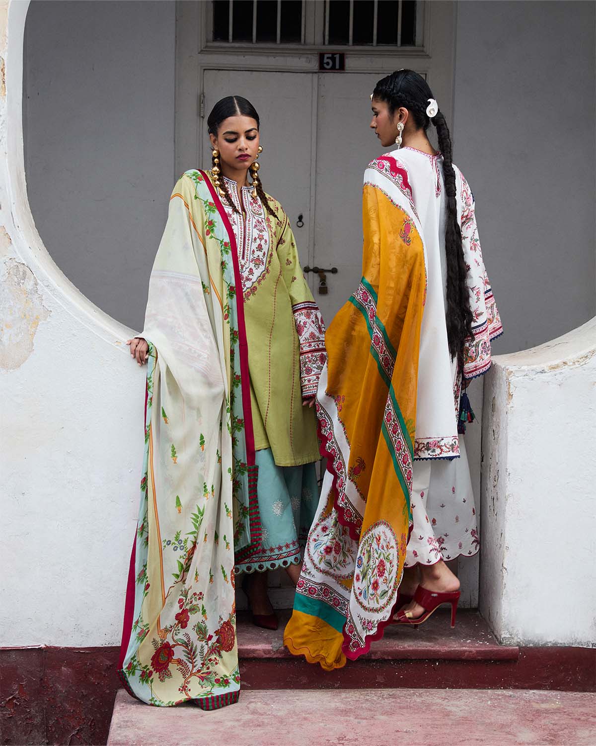 Jugnu | SS 25 | Siran -  Jugnu Ladies Clothes - Original Designer Dress - House of Maryam