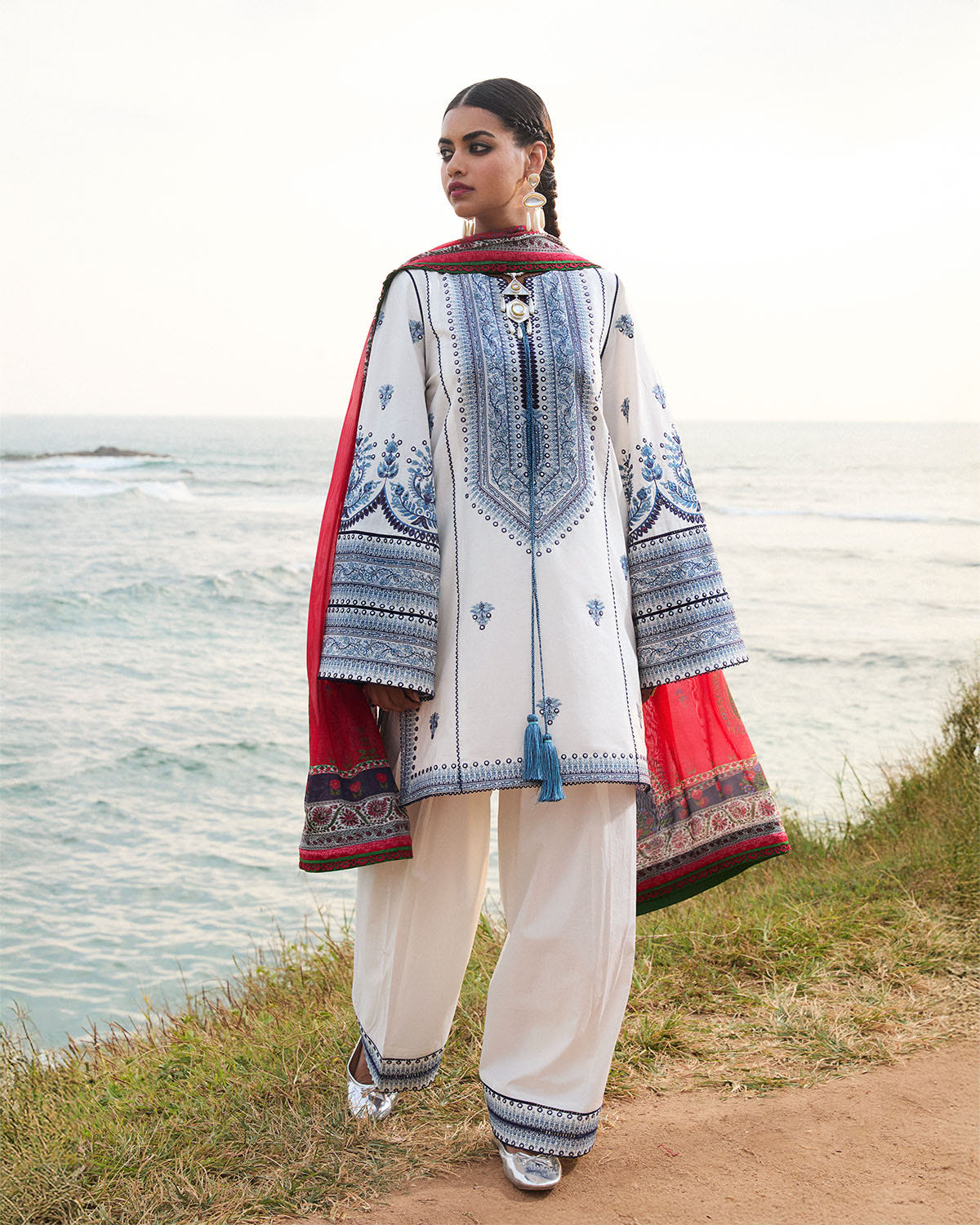 Jugnu | SS 25 | Tawi -  Jugnu Ladies Clothes - Original Designer Dress - House of Maryam