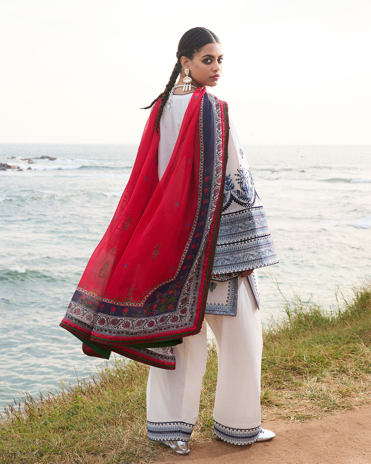 Jugnu | SS 25 | Tawi -  Jugnu Ladies Clothes - Original Designer Dress - House of Maryam
