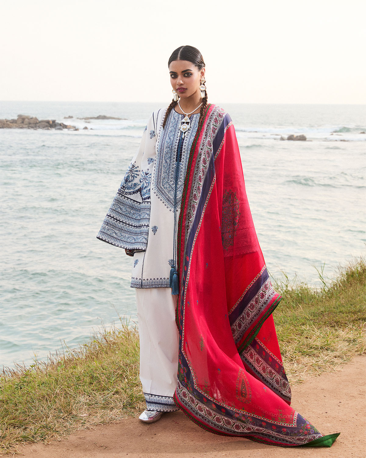 Jugnu | SS 25 | Tawi -  Jugnu Ladies Clothes - Original Designer Dress - House of Maryam