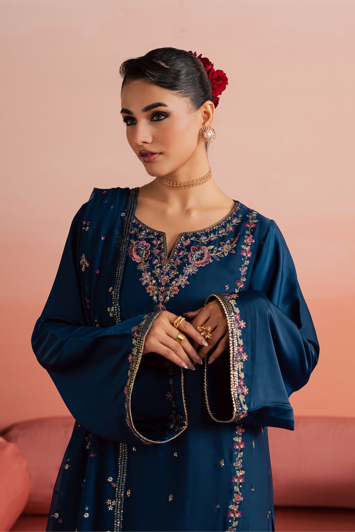 Batik | Gulmohar Festive Eid Edit 26' | Juliana 3Pc, image 2