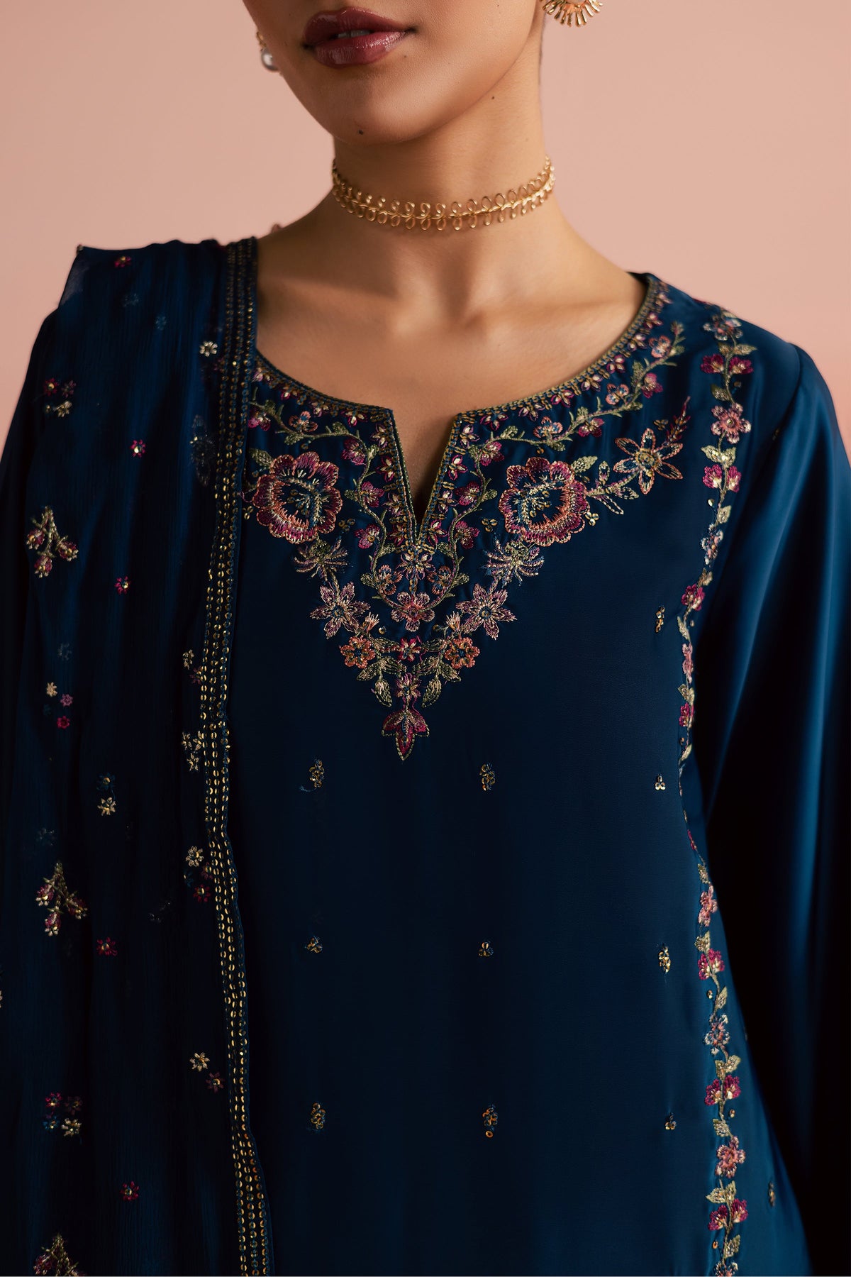 Batik | Gulmohar Festive Eid Edit 26' | Juliana 3Pc, image 11
