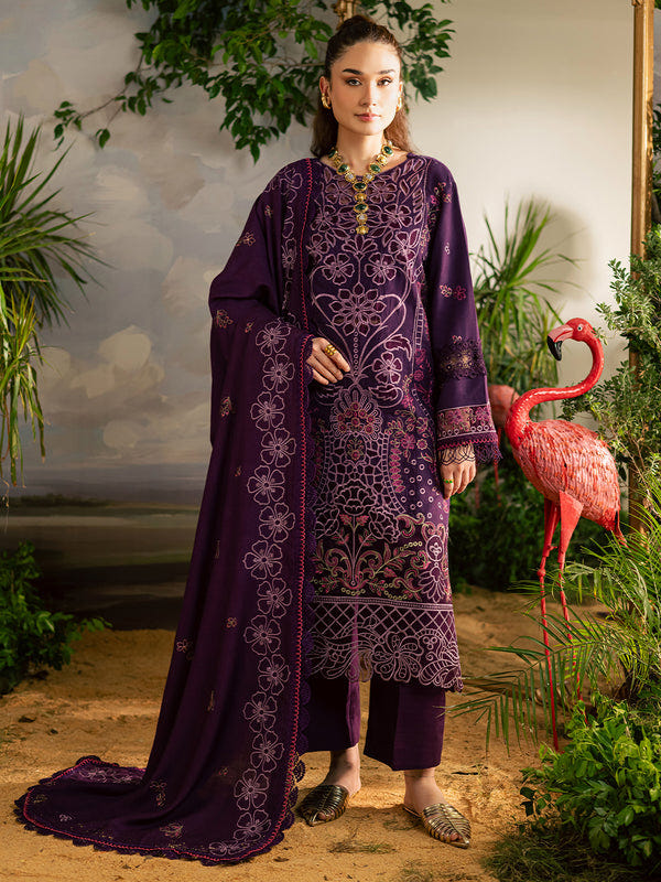 Mahnur | Kaia Slub Linen 25 | K - 01 | 3 PC LINEN