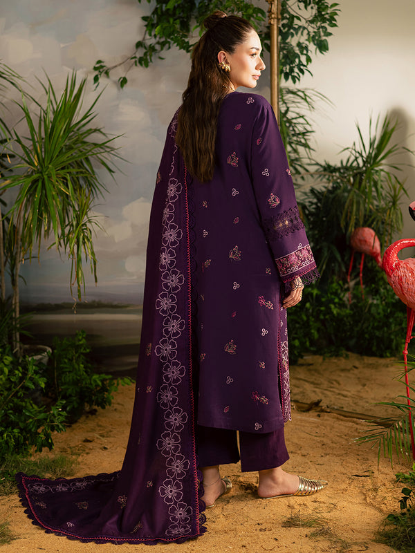 Mahnur | Kaia Slub Linen 25 | K - 01 | 3 PC LINEN-2