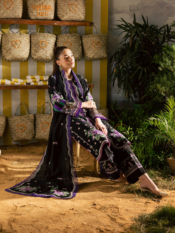 Mahnur | Kaia Slub Linen 25 | K - 02 | 3 PC LINEN-3