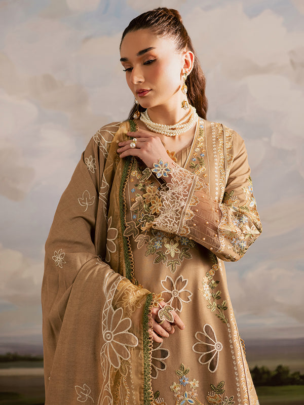 Mahnur | Kaia Slub Linen 25 | K - 04 | 3 PC LINEN-4