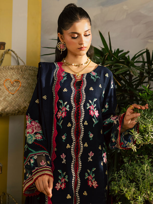 Mahnur | Kaia Slub Linen 25 | K - 06 | 3 PC LINEN-4