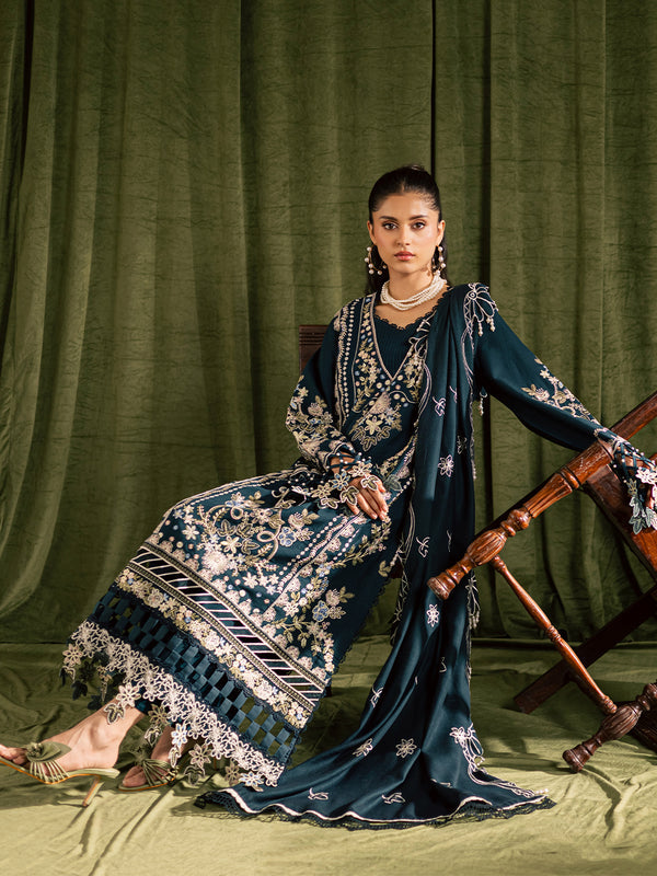 Mahnur | Kaia Slub Linen 25 | K - 07 | 3 PC LINEN-3