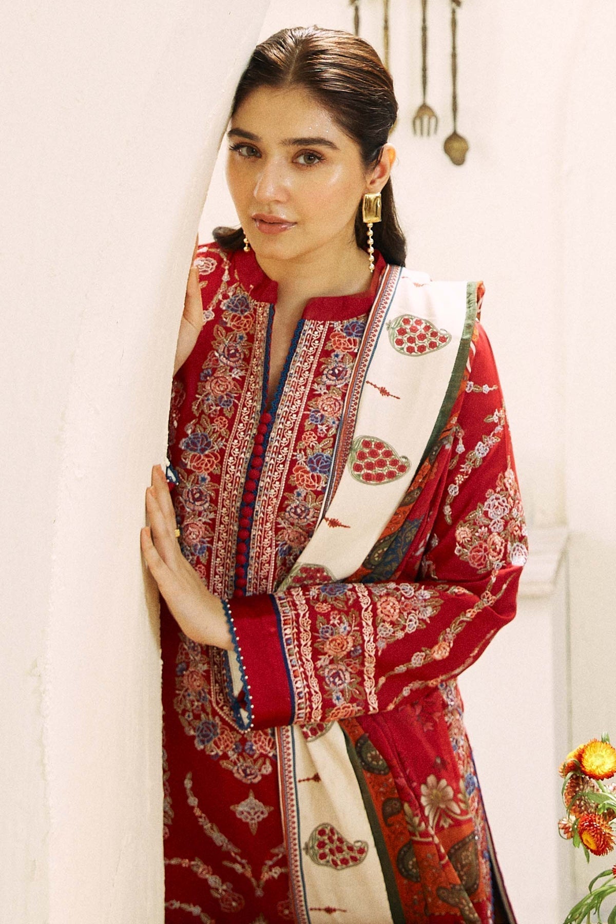 Zara Shahjahan | Coco Lawn Eid Edit 24 | KASHMIR KALI-D3 -  Zara Shahjahan Luxury - Original Designer Dress - House of Maryam