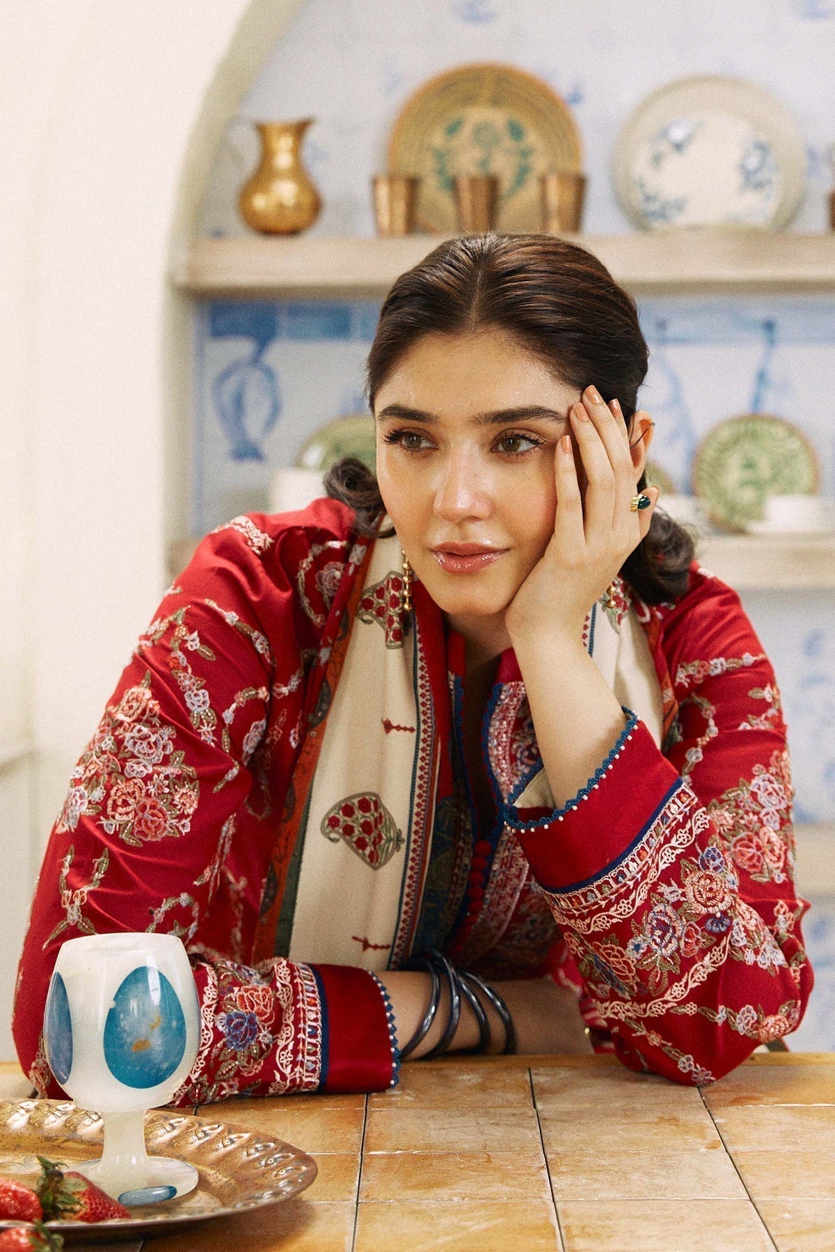 Zara Shahjahan | Coco Lawn Eid Edit 24 | KASHMIR KALI-D3 -  Zara Shahjahan Luxury - Original Designer Dress - House of Maryam